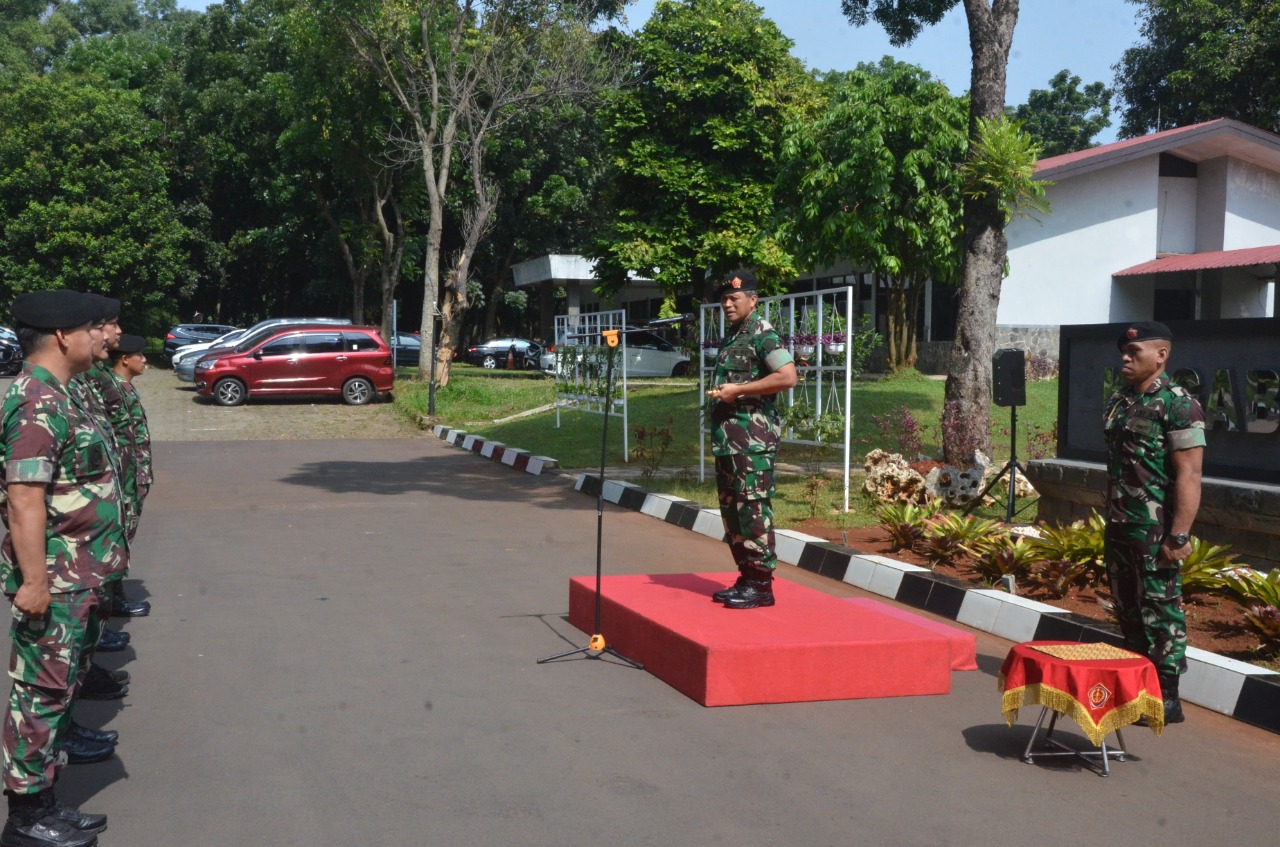 Pangkogabwilhan Iii Pimpin Acara Kenaikan Pangkat Periode Oktober