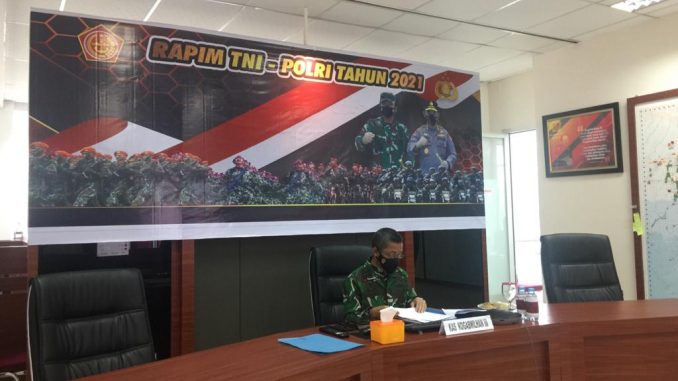 Kas ikuti Rapim TNI-Polri 2021